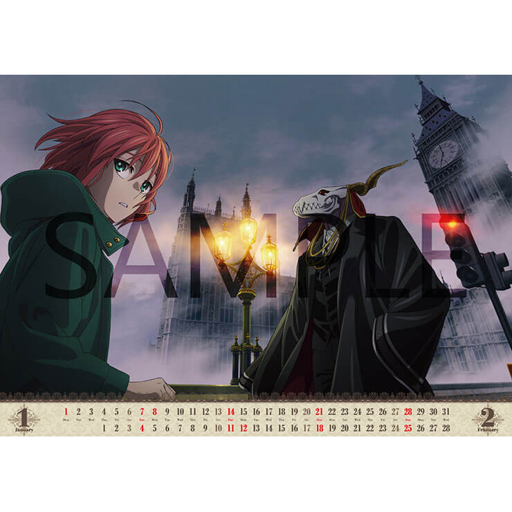 魔法使いの嫁 まほよめ アニメカウントダウンイラスト ポストカード7枚 魔法使いの嫁 まほよめ アニメカウントダウンイラスト ポスト
